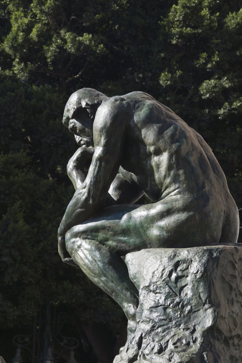 De Denker door Auguste Rodin
