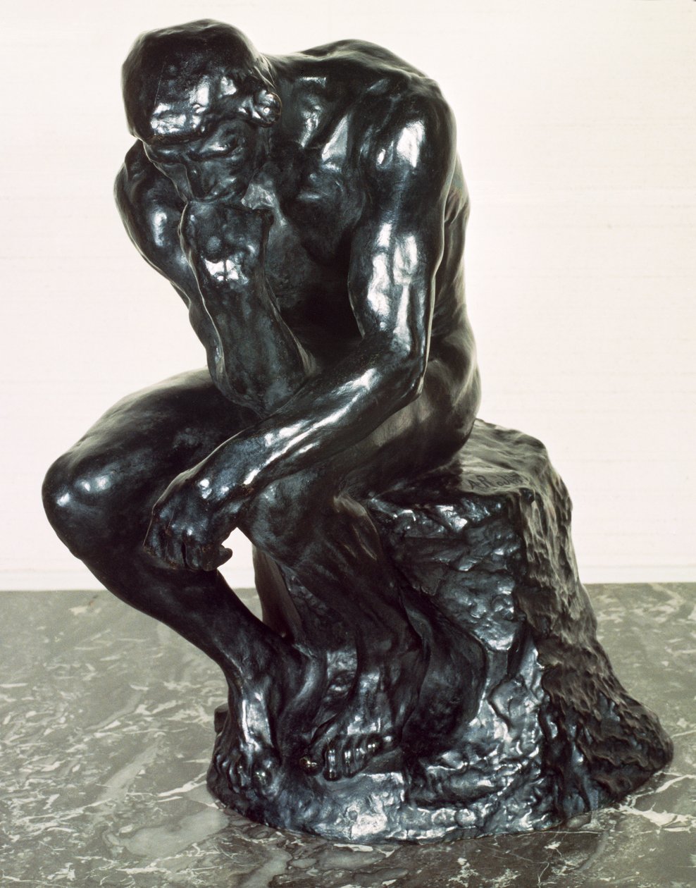De Denker, 1880 door Auguste Rodin