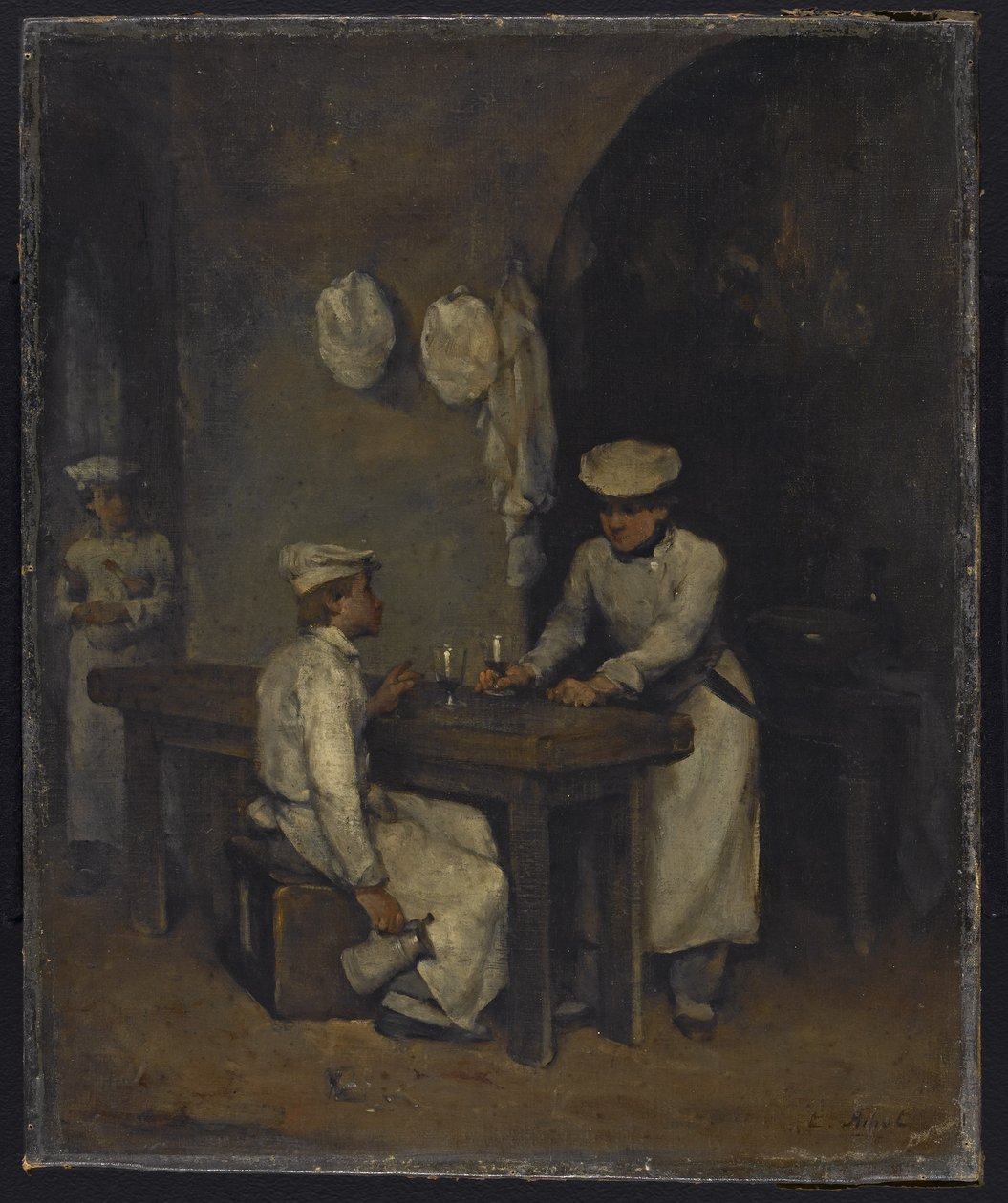 De Koks door Auguste Theodule Ribot