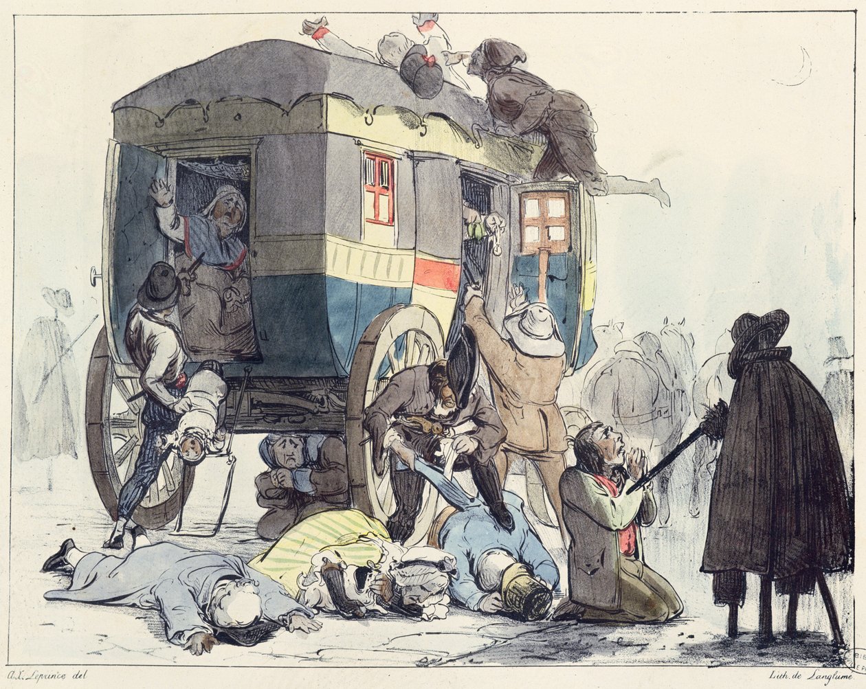 Het ongemak door Auguste Xavier Leprince