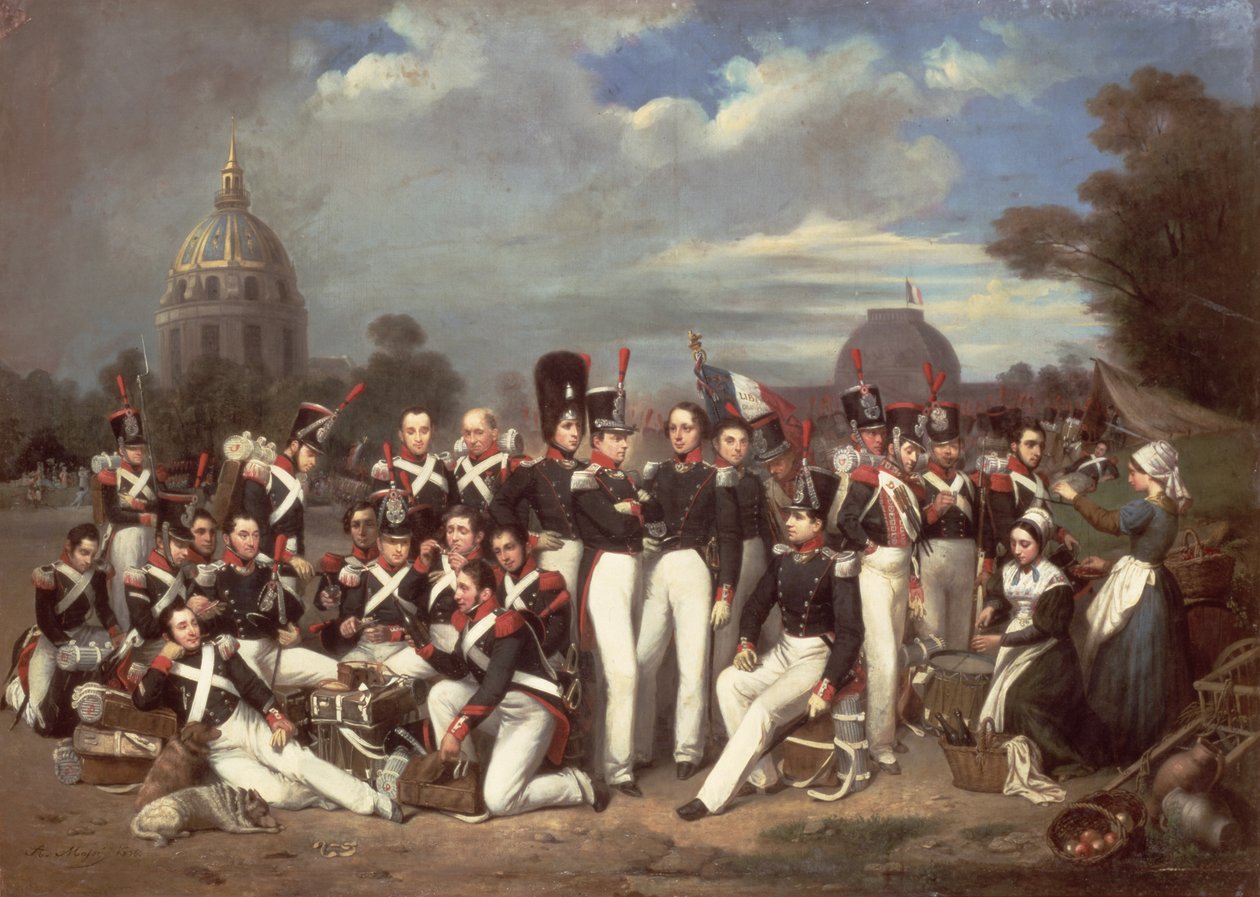 Onbekend schilderij door Auguste Antoine Masse
