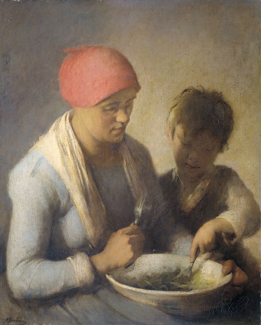 De Maaltijd door Auguste Boulard