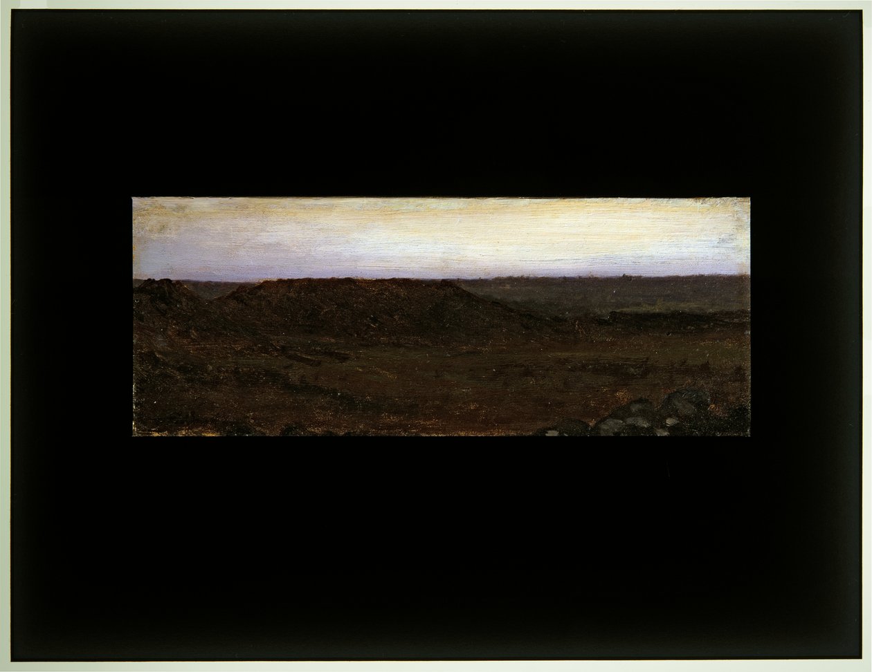 Twee Landschappen door Auguste Francois Bonheur