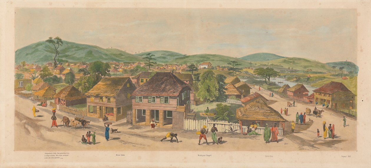 Sierra Leone door Auguste Francois Laby