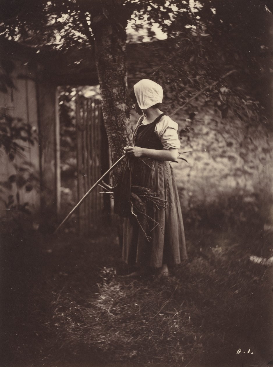 Boer, ca. 1870 door Auguste Giraudon