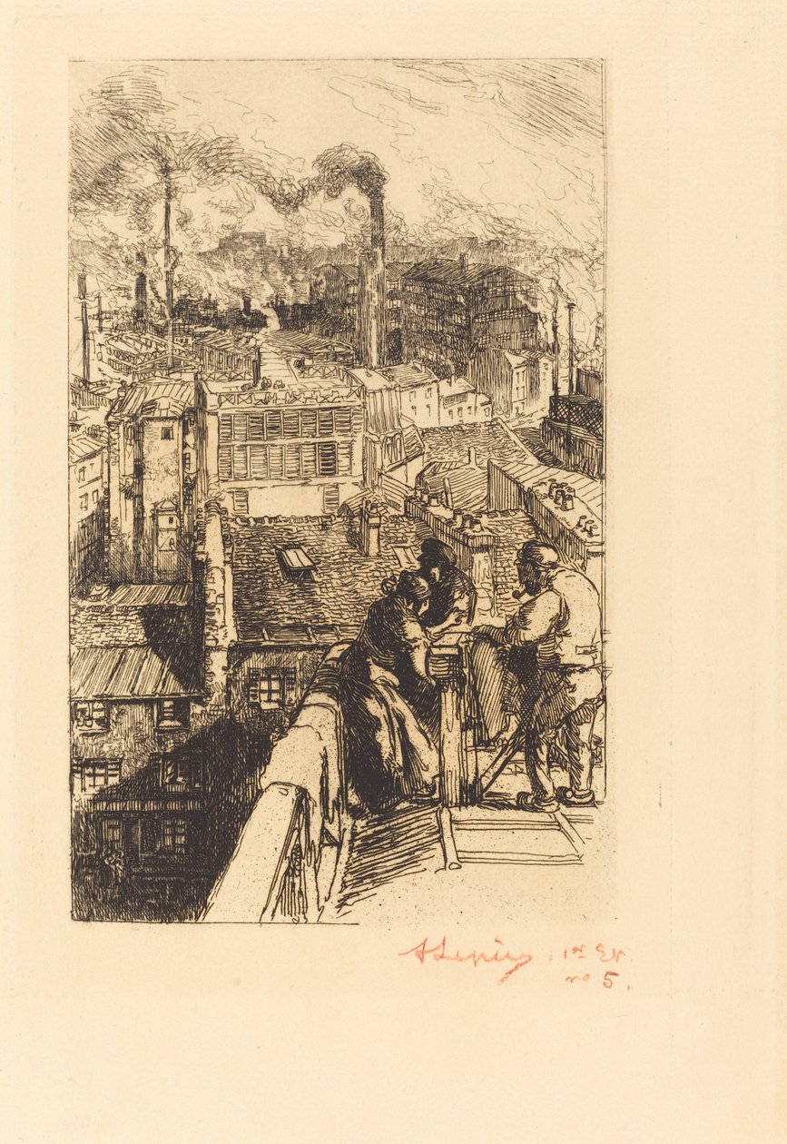 Gobelinswijk door Auguste Lepere