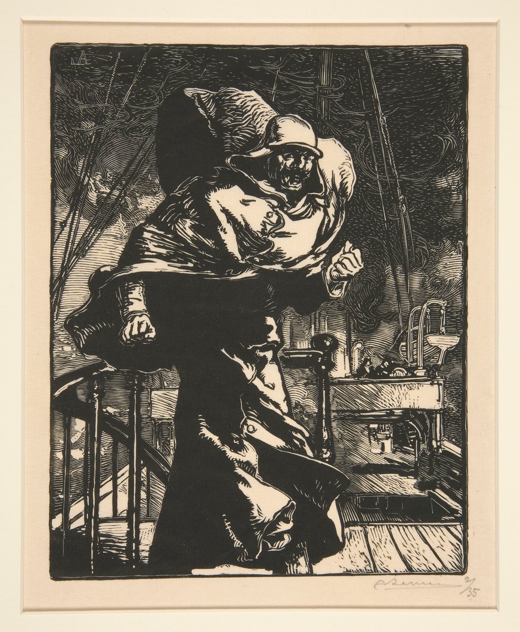 L door Auguste Lepere