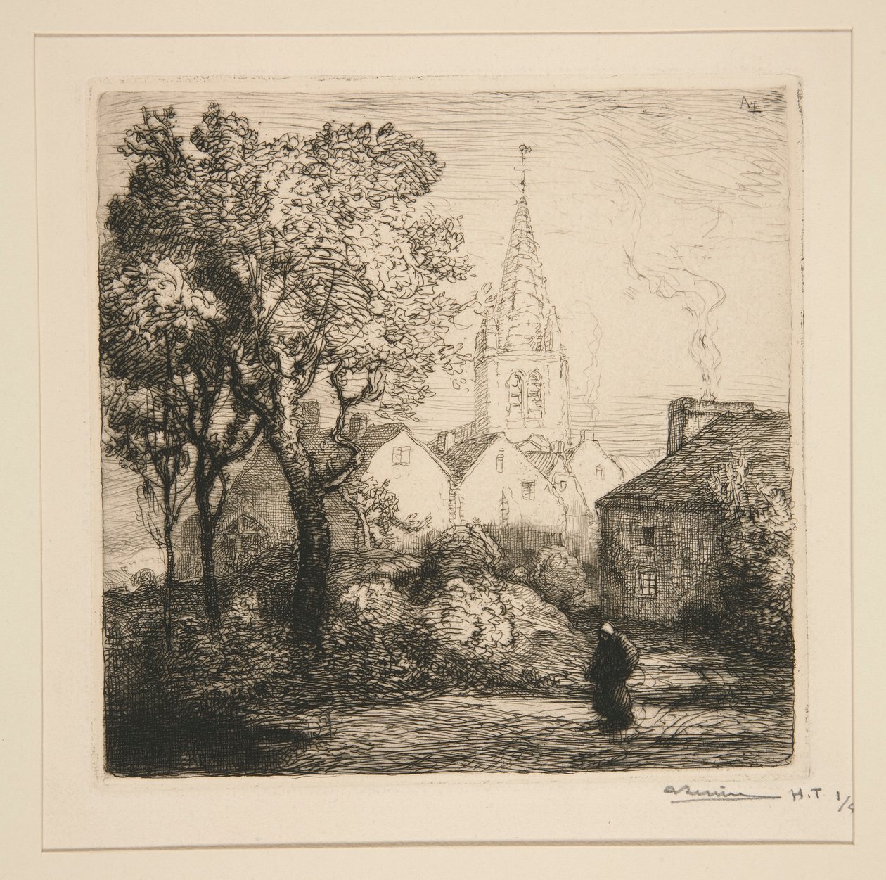 L door Auguste Lepere
