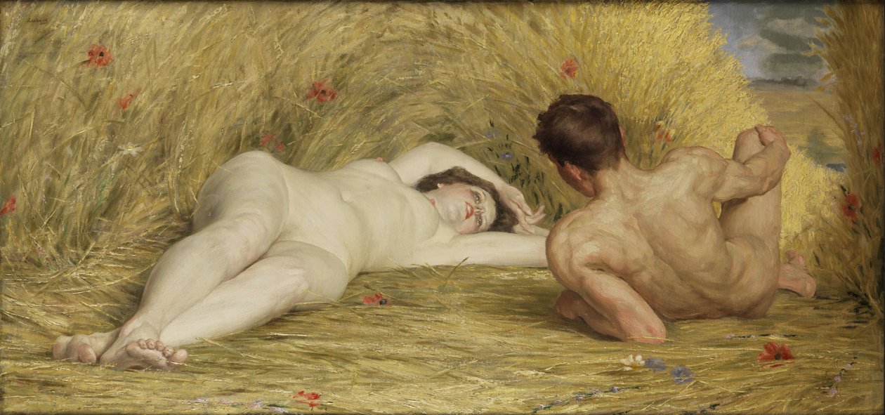 Zomeridylle door Auguste Levêque