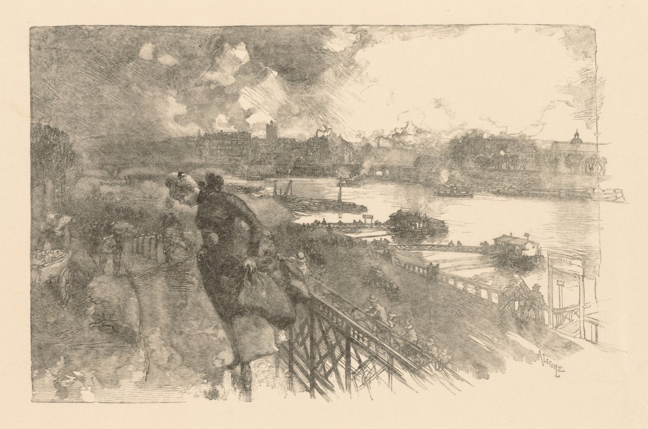 De Seine bij de Pont d
