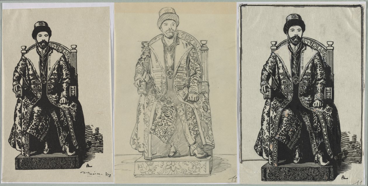 De Tsaar door Auguste Louis Lepère