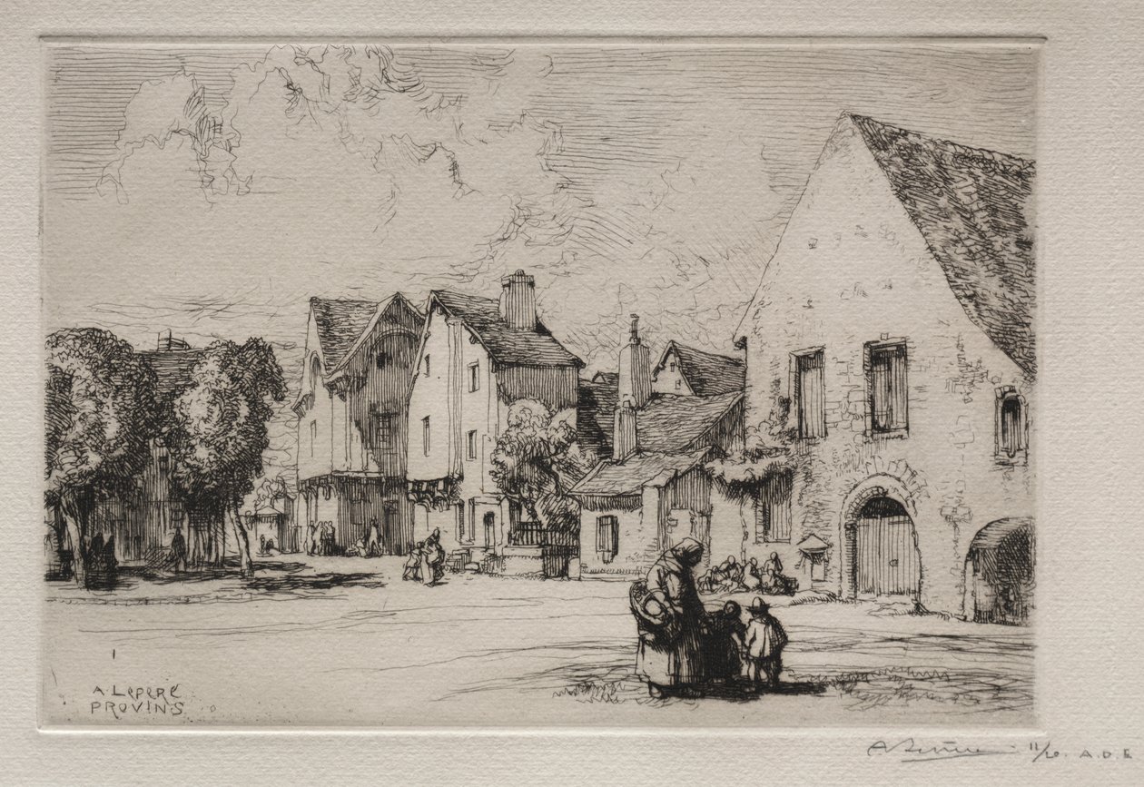 Provins door Auguste Louis Lepère