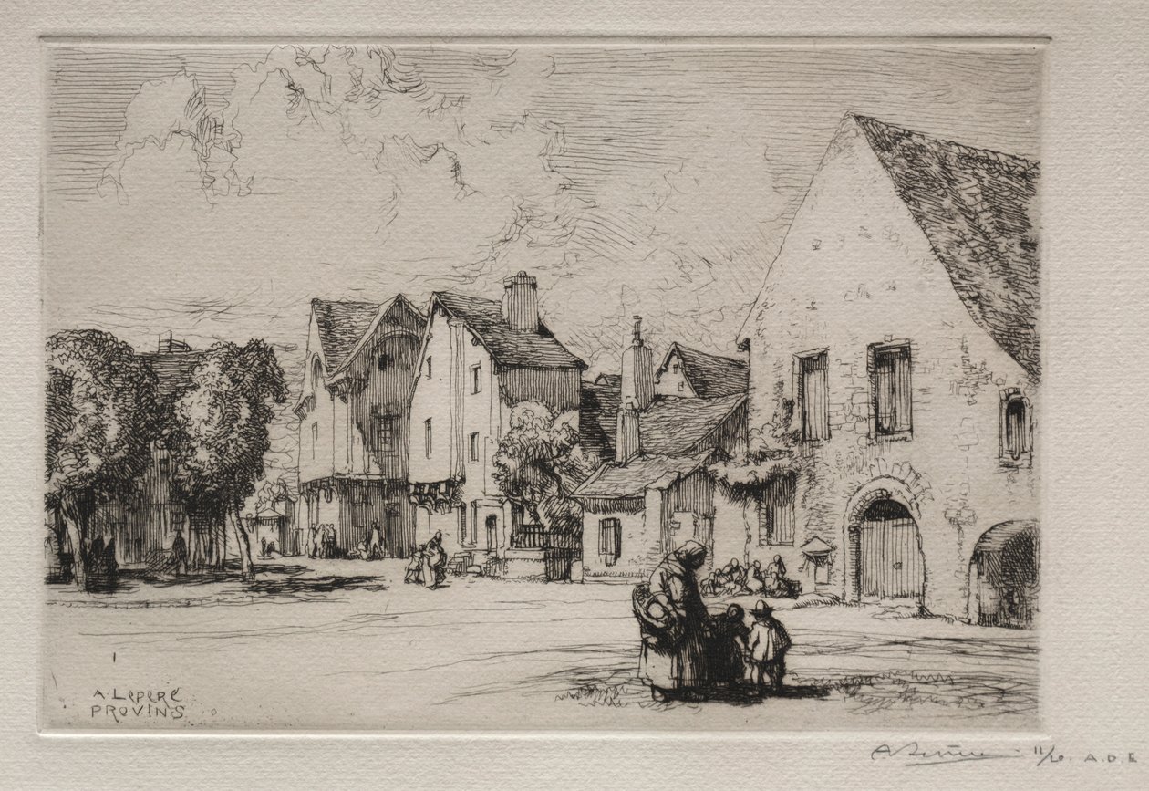 Provins door Auguste Louis Lepère