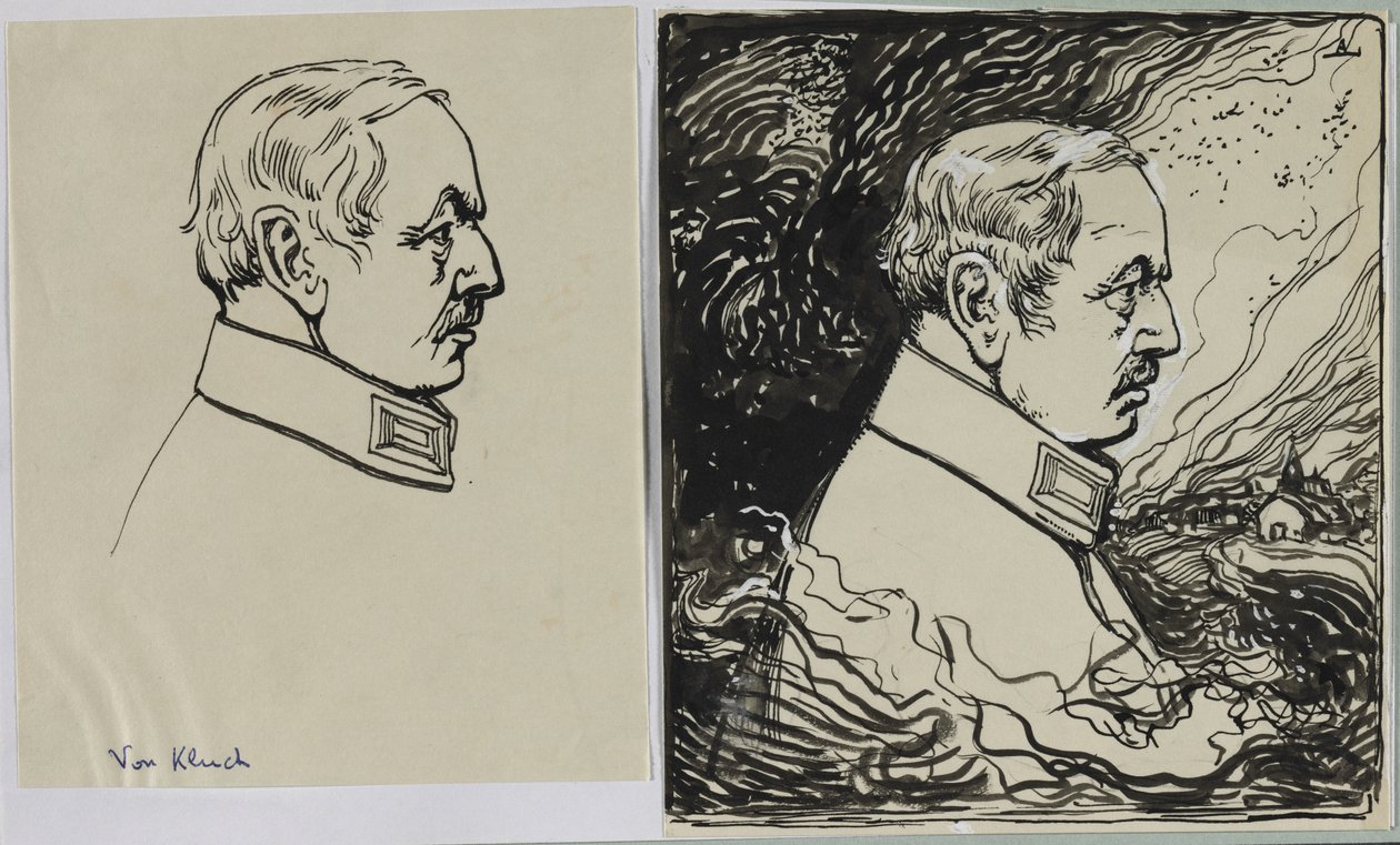 Von Kluck door Auguste Louis Lepère
