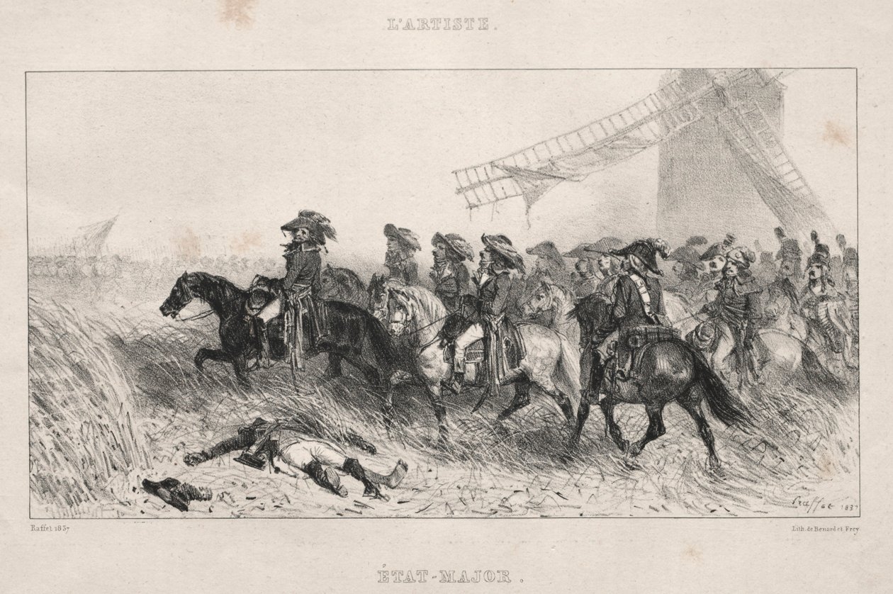 Zonder titel, 1837 door Auguste Raffet