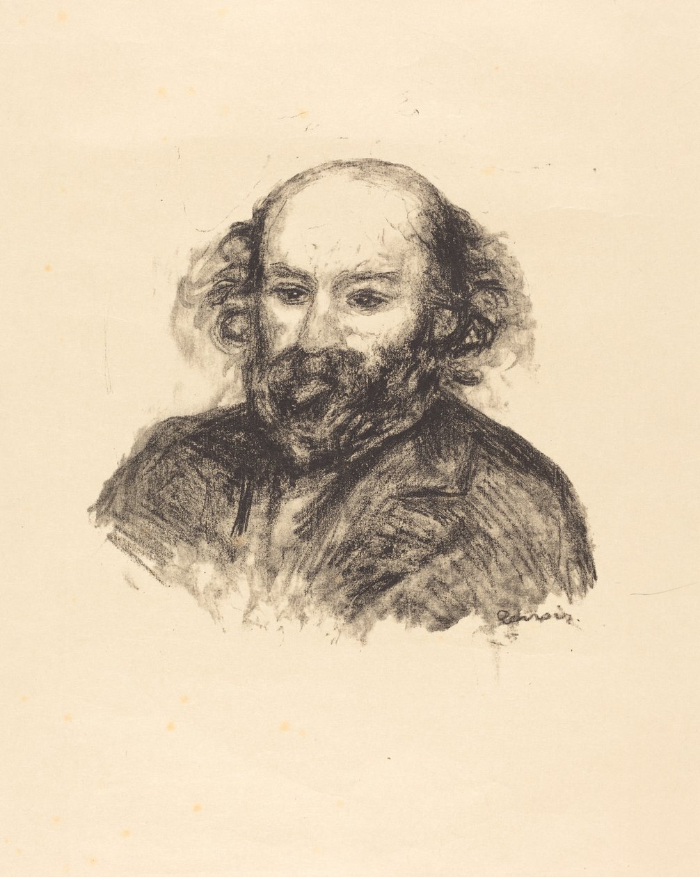 Paul Cézanne door Auguste Renoir