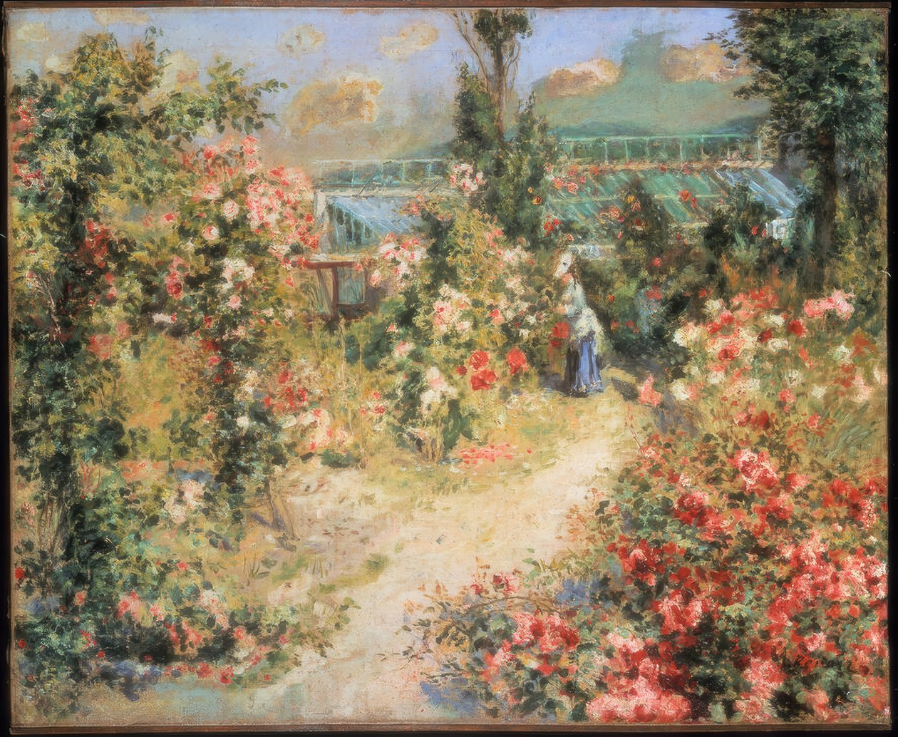 De kas door Auguste Renoir
