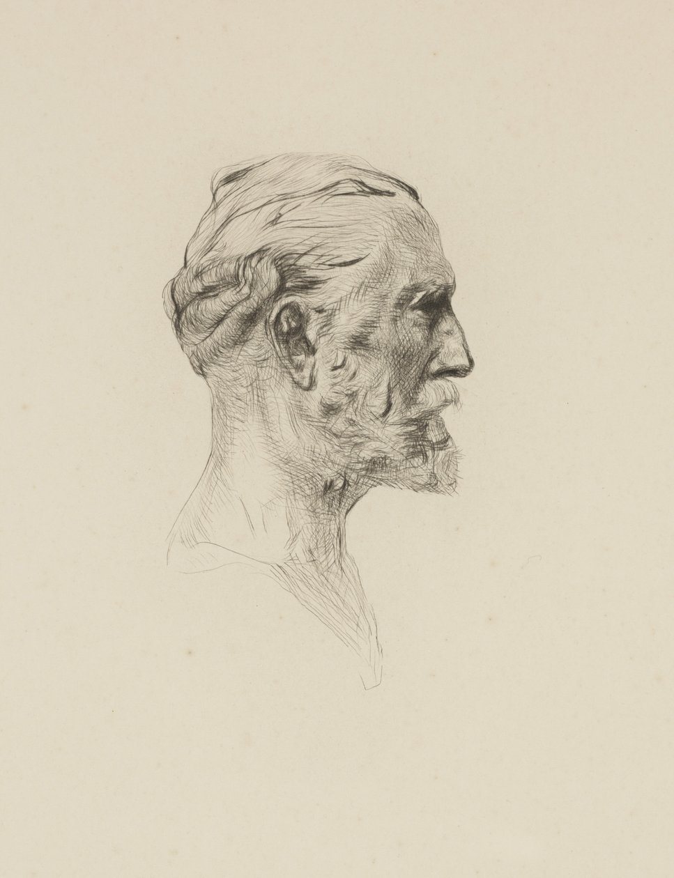 Antonin Proust, ca. 1884 door Auguste Rodin