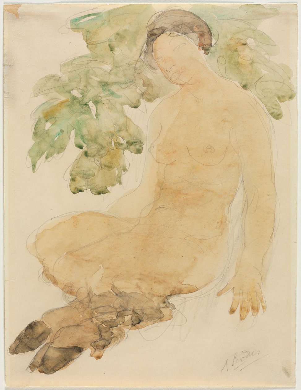 Faunesse door Auguste Rodin