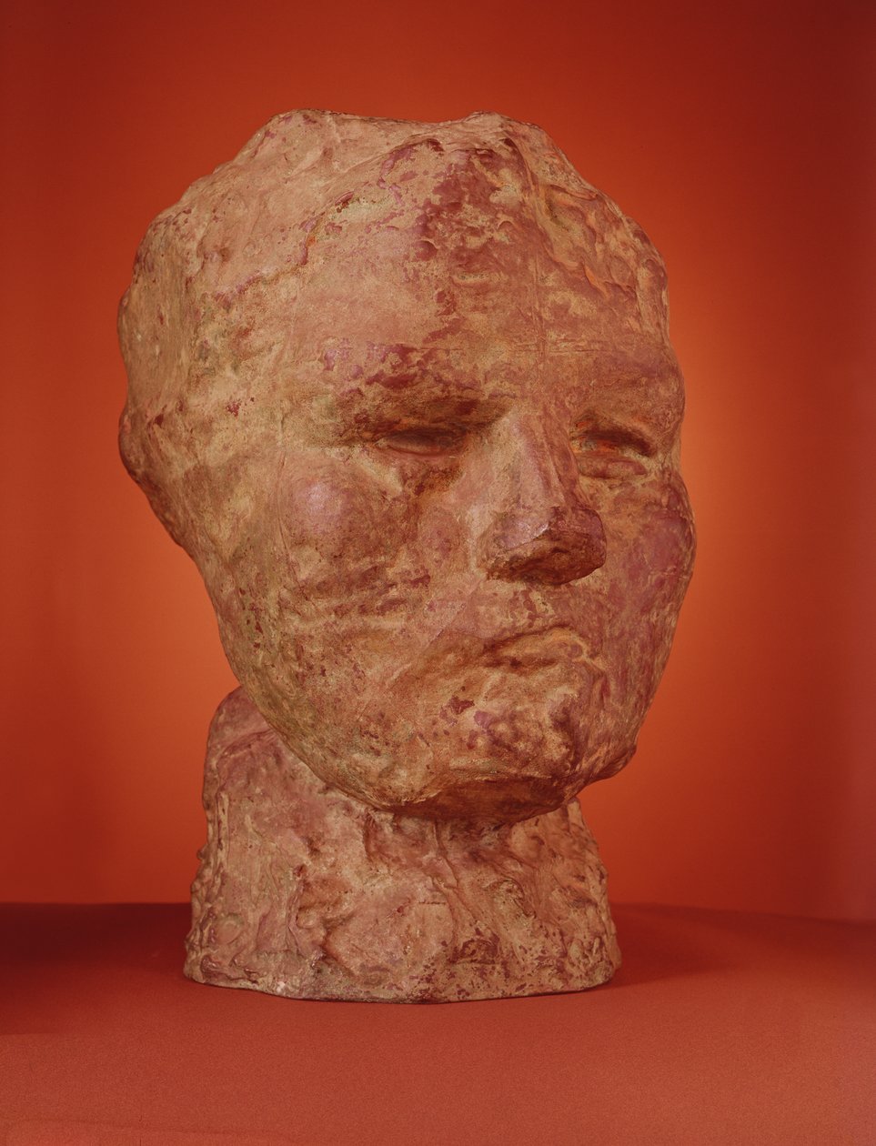 Hoofd van Iris, 1890 (brons) door Auguste Rodin