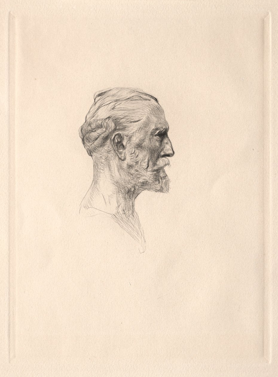 Portret van Antonin Proust door Auguste Rodin