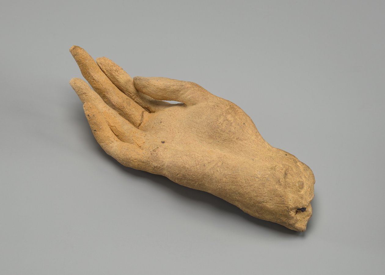 Rechterhand, mogelijk 1880s door Auguste Rodin