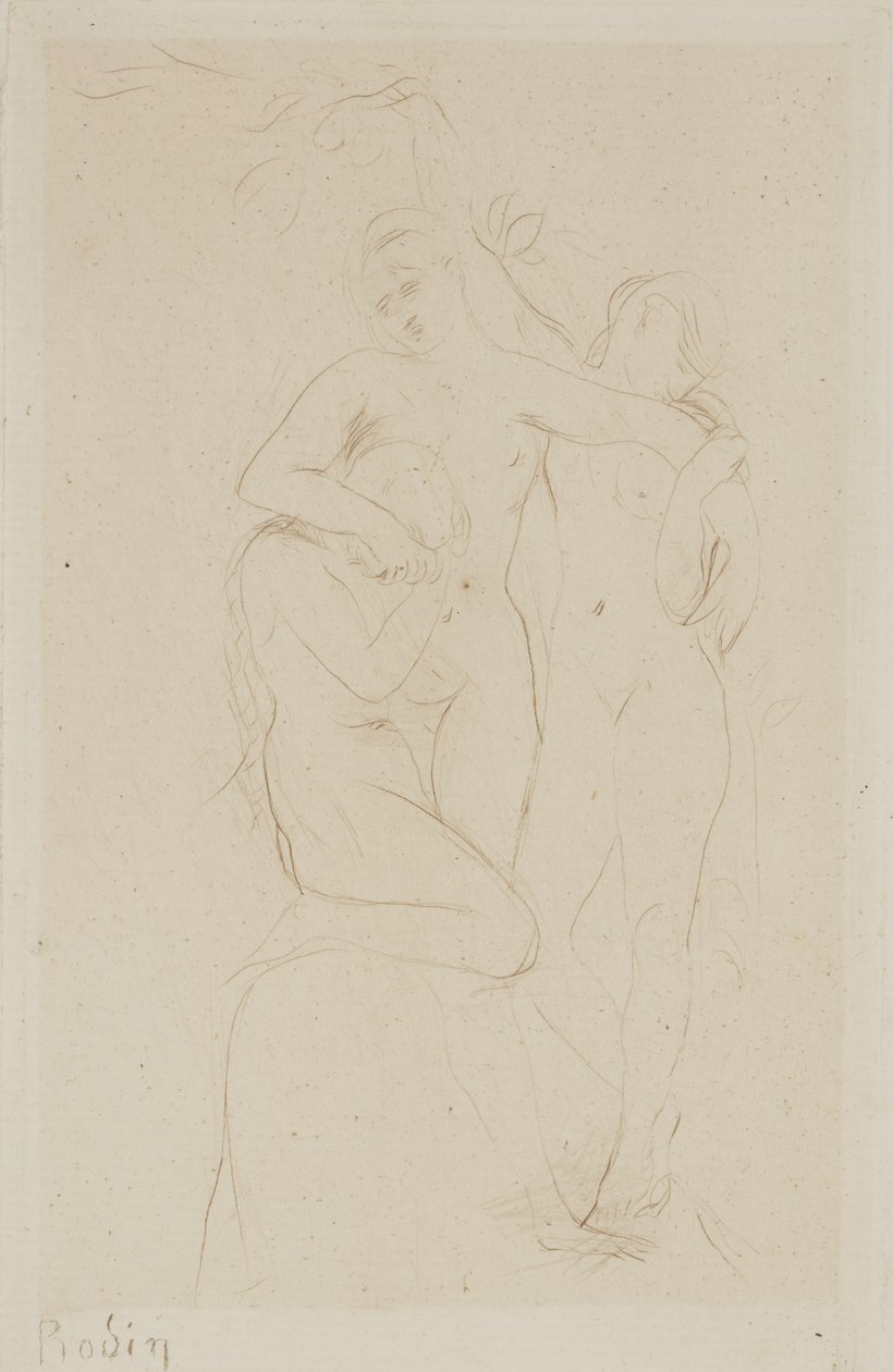 Zielen in het Vagevuur door Auguste Rodin