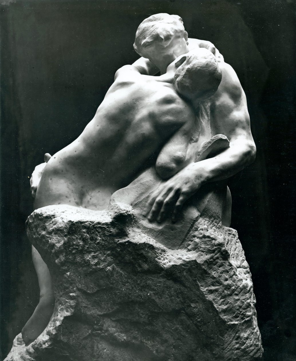 De Kus door Auguste Rodin