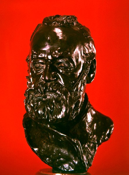 Victor Hugo (brons) door Auguste Rodin
