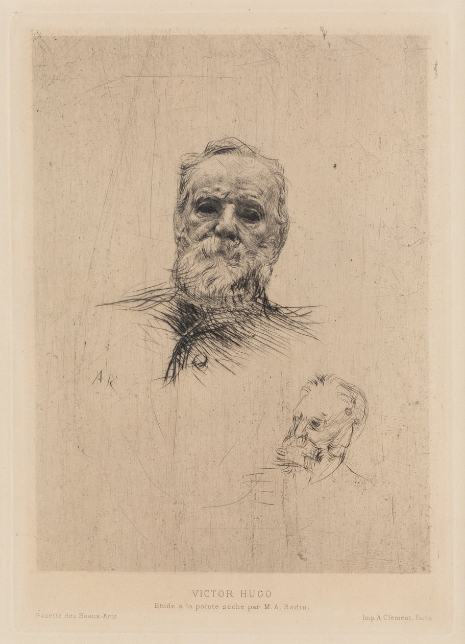 Victor Hugo door Auguste Rodin