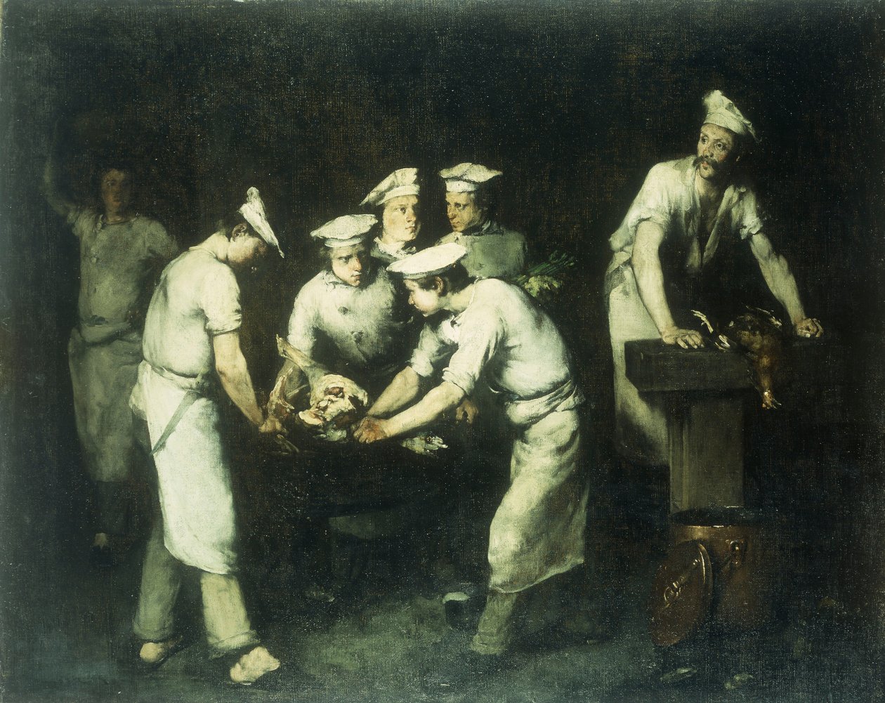 De Koks door Auguste Theodule Ribot