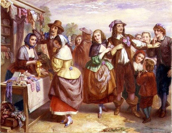 De buitenhaberdashery door Augustus Jules Bouvier