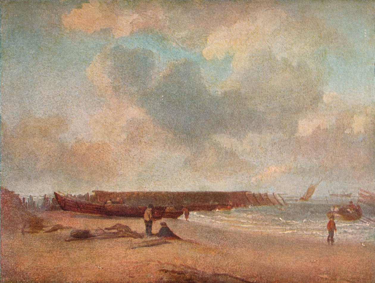 Aan de Zeekust, c1811 1904 door Augustus Wall Callcott