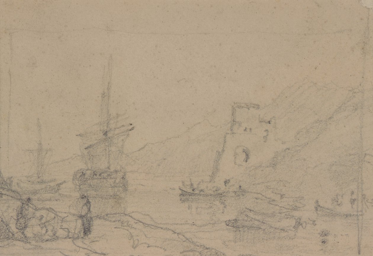 Studies van compositie door Augustus Wall Callcott