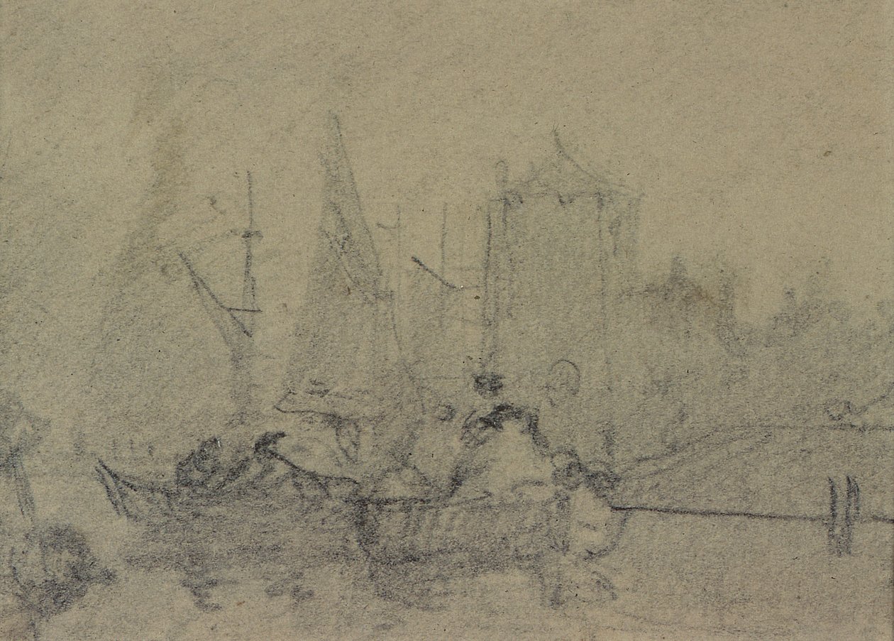 Studies van compositie door Augustus Wall Callcott