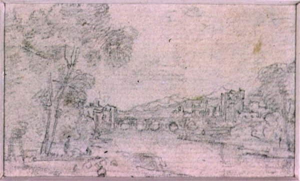 Studies van compositie door Augustus Wall Callcott