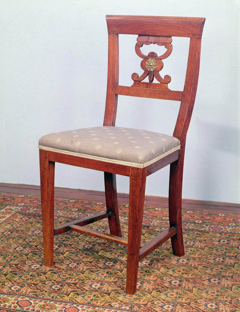 Stoel, Biedermeier stijl, c.1820 door Austrian School