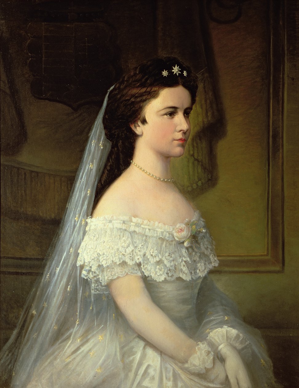 Elizabeth van Beieren (1837-98), Keizerin van Oostenrijk door Austrian School