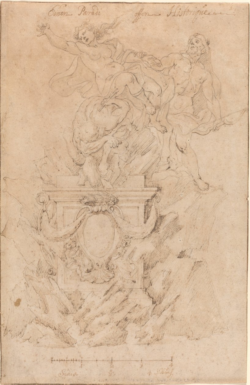 De Redding van Deianeira door Austrian 18th Century