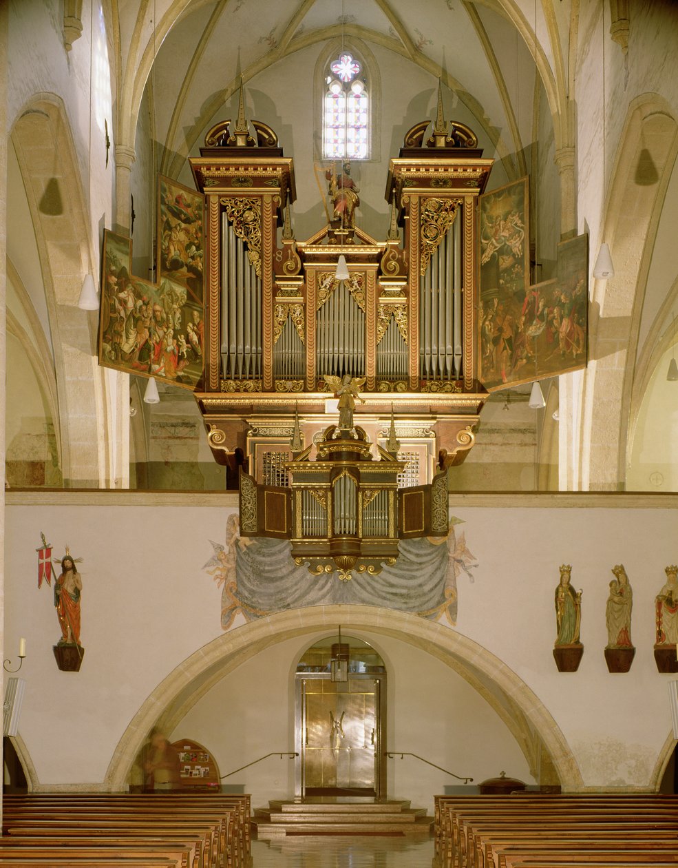 Orgel, c.1618 door Austrian School