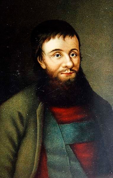 Portret van Andreas Hofer door Austrian School