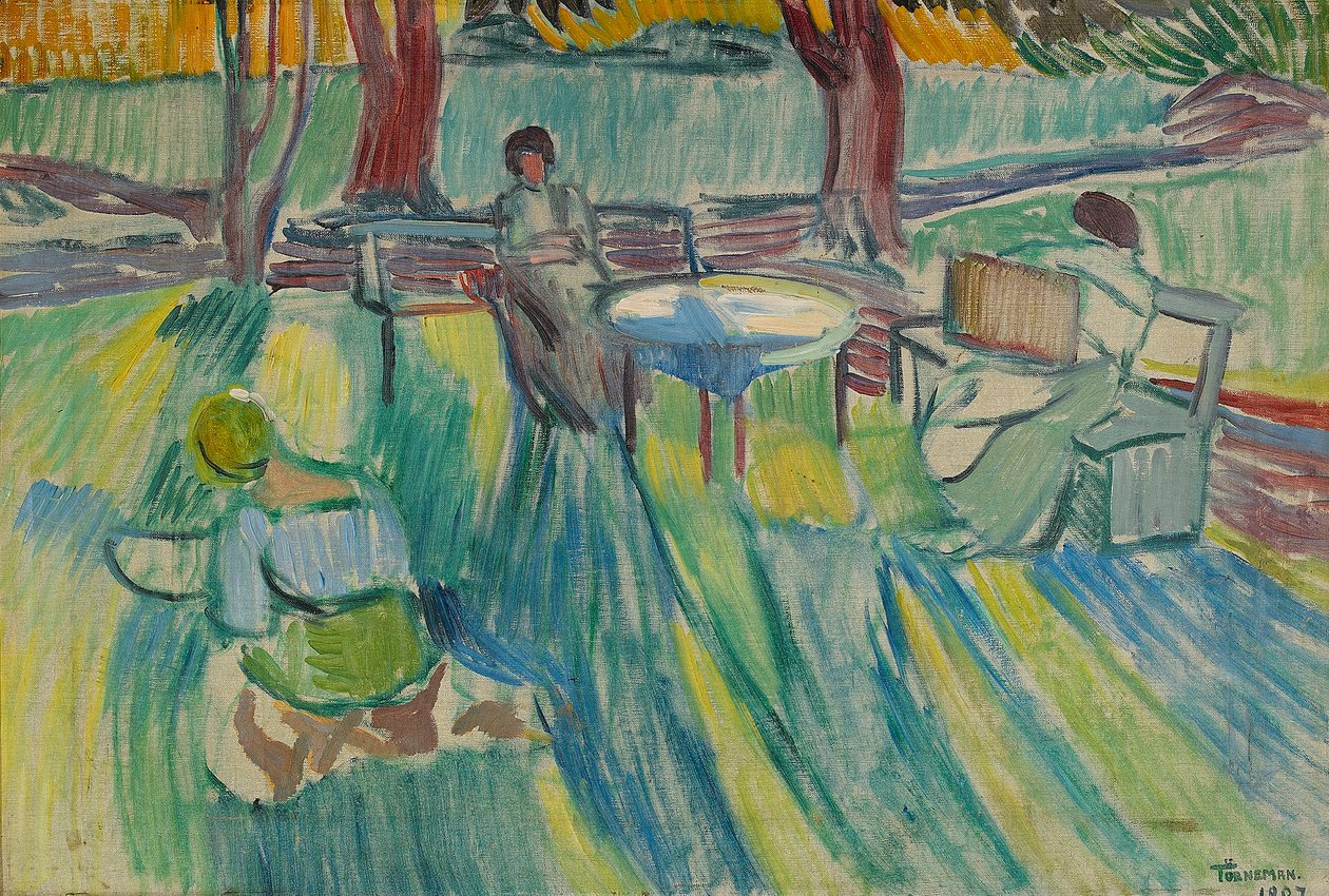In de tuin door Axel Törneman