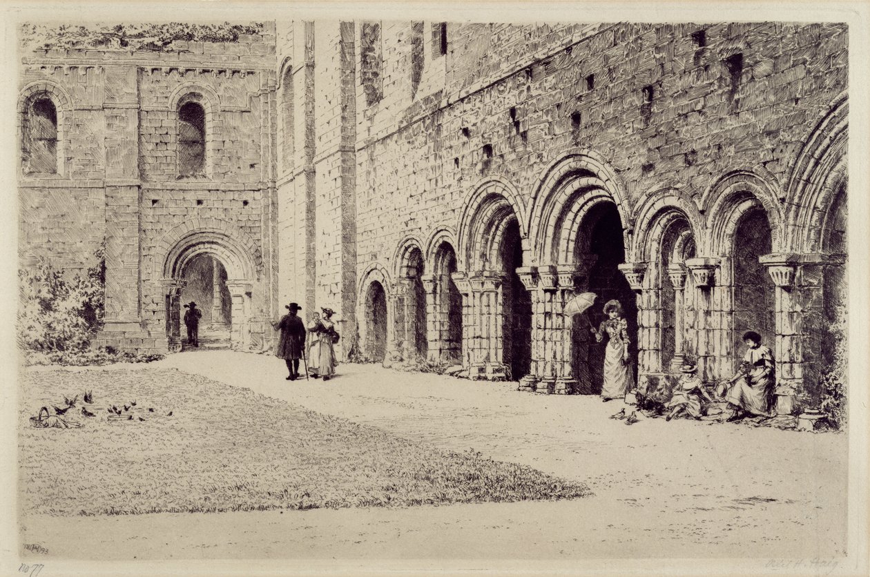 Het Klooster, Kirkstall Abbey door Axel Haig