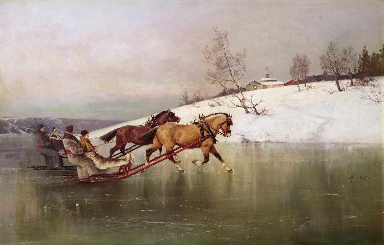 Een race door Axel Hjalmar Ender
