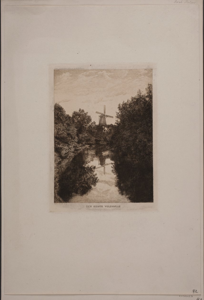 Deens: De laatste windmolen door Axel Holm
