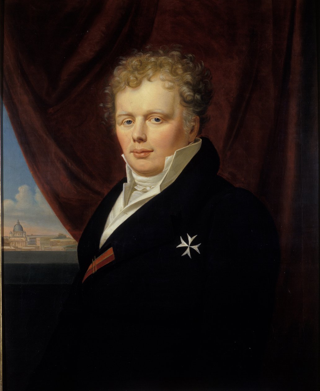 Hertog Friedrich IV van Sachsen-Gotha door B. Beck