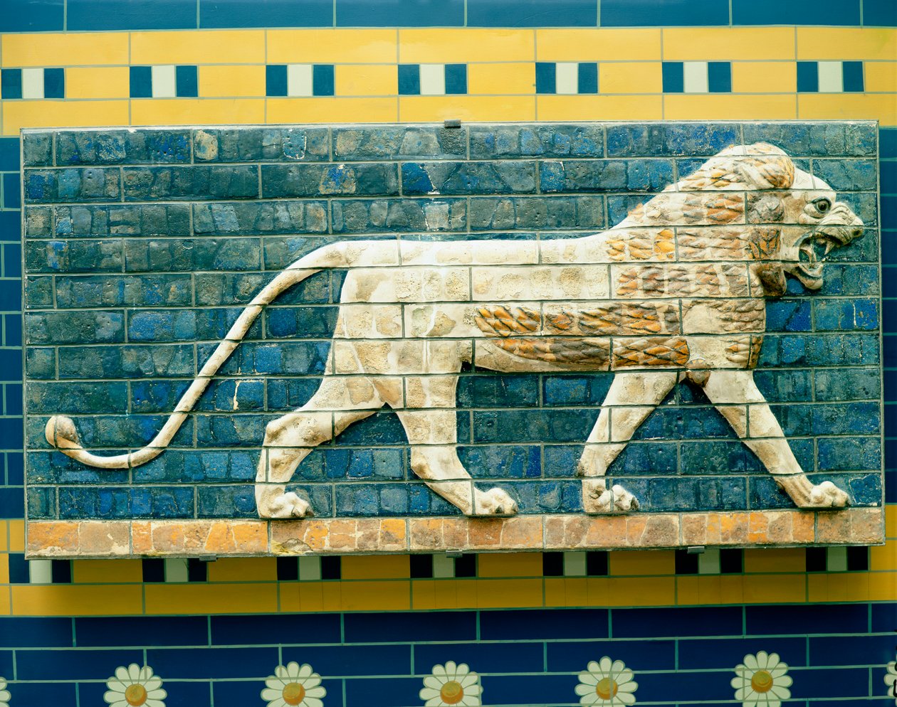 Leeuw die Ishtar vertegenwoordigt, uit Babylon, 625-539 v.Chr. door Babylonian
