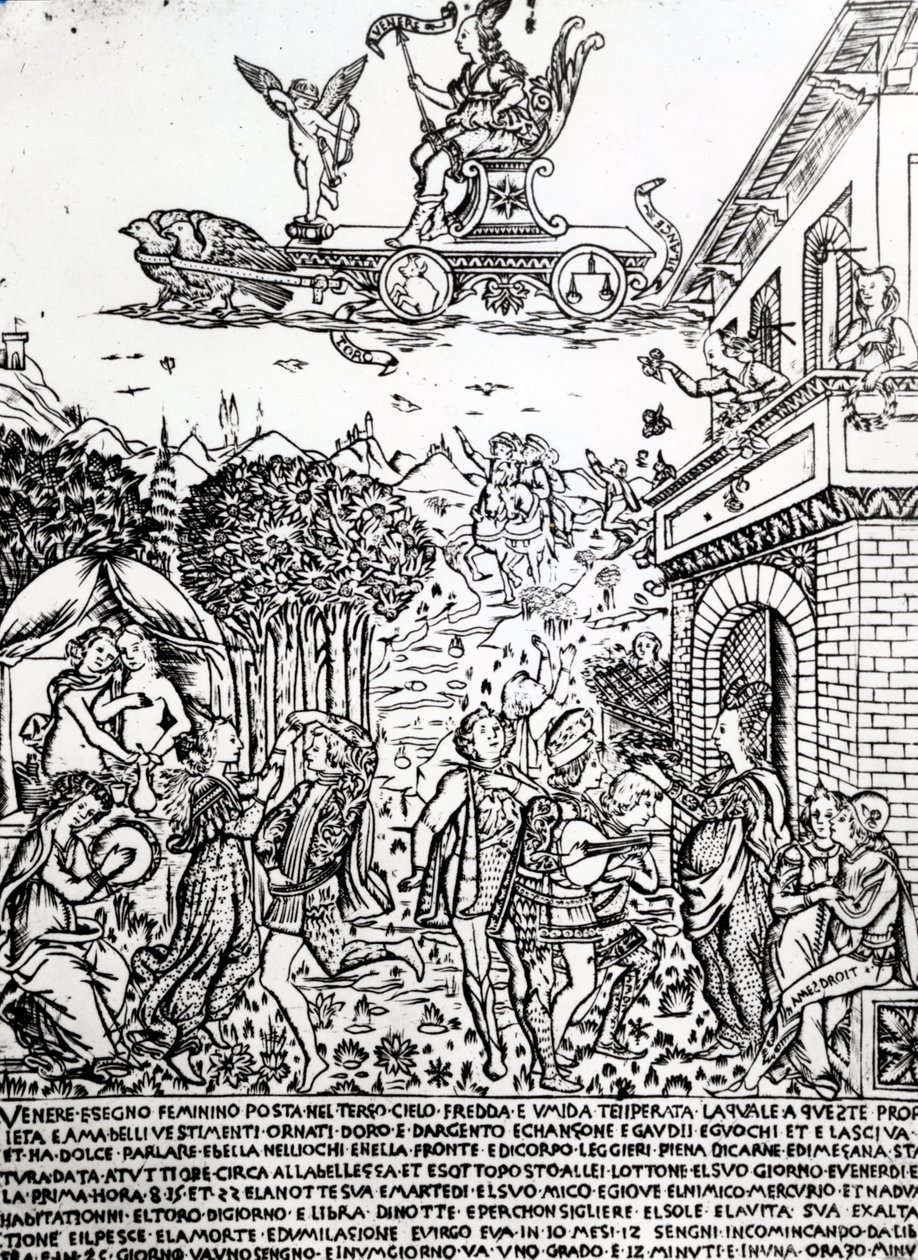 Venus, c.1464 door Baccio Baldini
