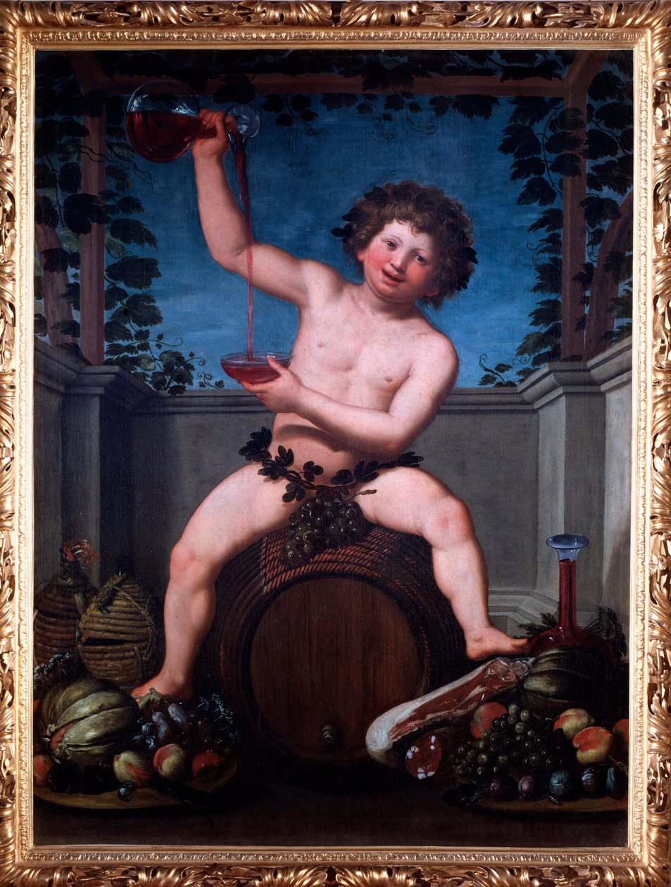 Bacchus door Baccio del Bianco
