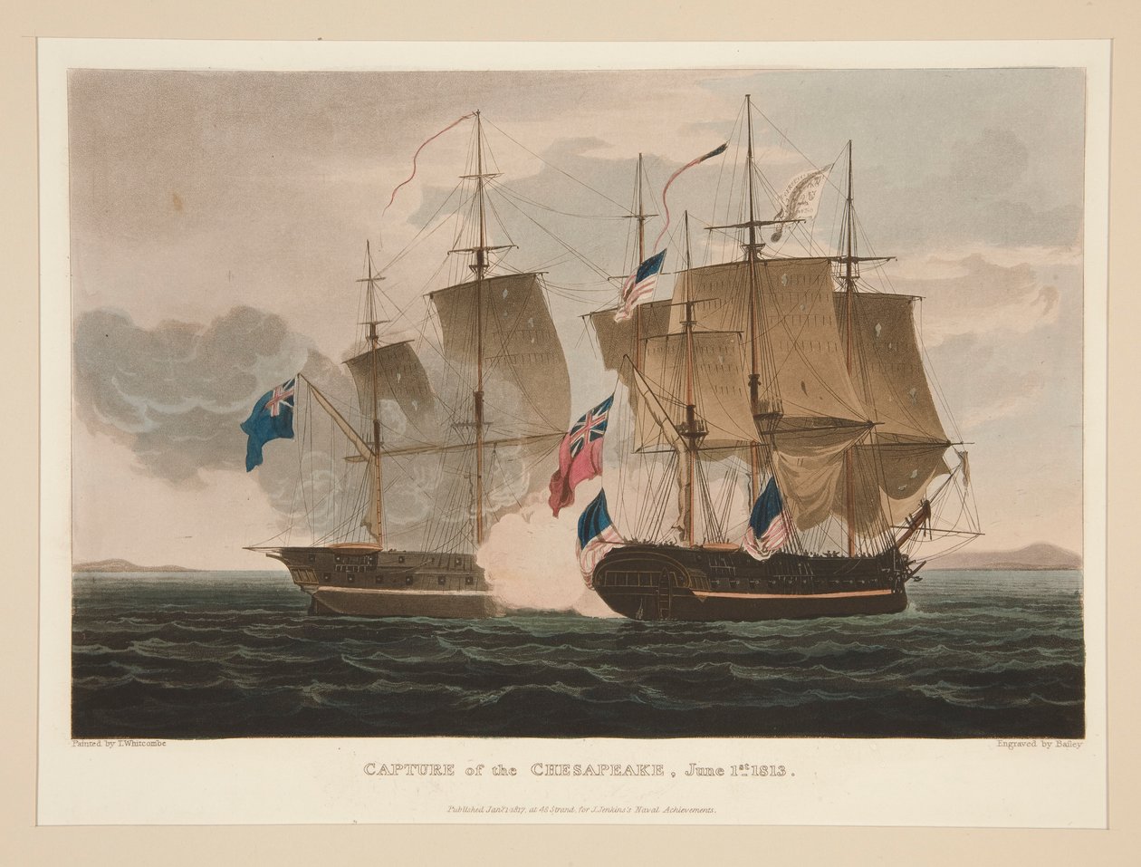 Verovering van de Chesapeake door Bailey